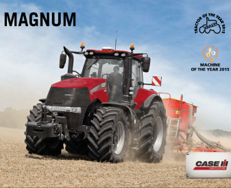Traktorius Case IH Magnum AFS Connect™ CVXDrive serija 311 - 379 AG bukletas